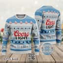 Classic Bright Coors Light Beer Ugly Christmas Sweater Gift For Best Friends Classic Bright Coors Light Beer Ugly Christmas Sweater Gift For Best Friends