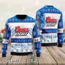 Coors Light Beer Ugly Christmas Sweater Classic Snowflakes Pattern Birthday Gift For Sister