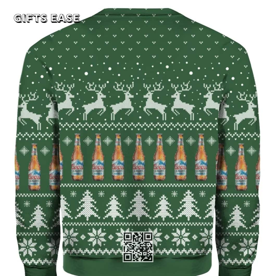 All I Want For Christmas Is Coors Light Beer Ugly Christmas Sweater Gift For Daughter From Mom All I Want For Christmas Is Coors Light Beer Ugly Christmas Sweater Gift For Daughter From Mom