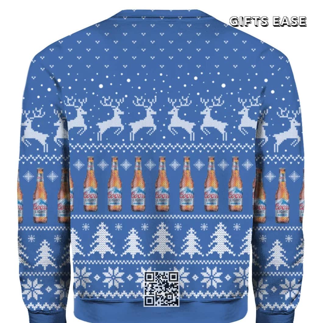 Royal All I Want For Christmas Is Coors Light Beer Ugly Christmas Sweater Gift For Daughter From Mom Royal All I Want For Christmas Is Coors Light Beer Ugly Christmas Sweater Gift For Daughter From Mom