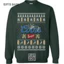 Forest Green Coors Banquet Beer Ugly Christmas Sweater Gift For Best Friends
