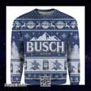 Retro Busch Beer Ugly Christmas Sweater Gift For Friends Retro Busch Beer Ugly Christmas Sweater Gift For Friends
