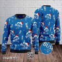 Santa Hat Busch Beer Ugly Christmas Sweater Cool Gift For Husband