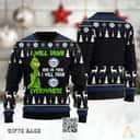 Funny Grinch I Will Drink Busch Light Everywhere Ugly Christmas Sweater Gift For Him