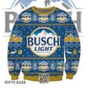 Busch Light Beer Ugly Christmas Sweater A Christmas Gift For Daughter From Mom