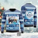 Funny Drinker Bells Drinking All The Way Busch Light Beer Ugly Christmas Sweater Funny Drinker Bells Drinking All The Way Busch Light Beer Ugly Christmas Sweater