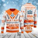 Busch Latte Ugly Christmas Sweater In My Veins Jesus In My Heart Creative Gift For Beer Lovers Busch Latte Ugly Christmas Sweater In My Veins Jesus In My Heart Creative Gift For Beer Lovers