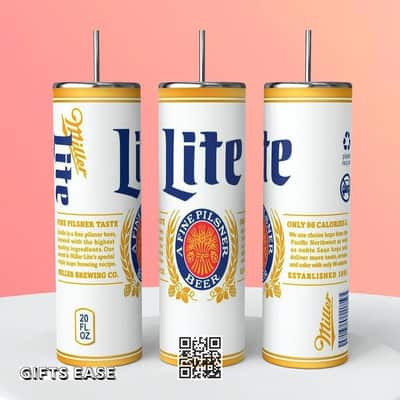 Miller Lite Beer Tumbler Gift For Best Friends Miller Lite Beer Tumbler Gift For Best Friends