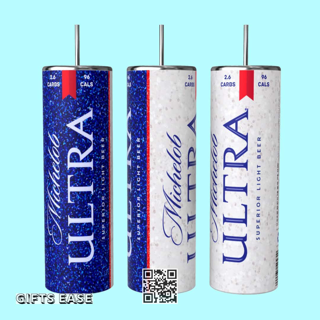 Michelob ULTRA Tumbler Superior Light Beer Gift For Daughter From Dad Michelob ULTRA Tumbler Superior Light Beer Gift For Daughter From Dad