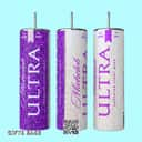 Purple Michelob ULTRA Beer Tumbler Birthday Gift For Sister