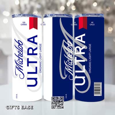 Michelob ULTRA Organic Light Large Tumbler Birthday Gift For Son Michelob ULTRA Organic Light Large Tumbler Birthday Gift For Son