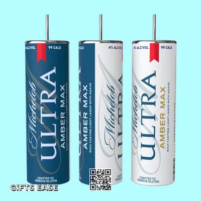 Michelob ULTRA Tumbler Amber Max Rich Tasting Light Lager With Agave