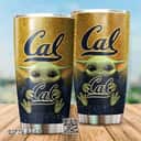 NCAA California Golden Bears Baby Yoda Tumbler Gift For Star Wars Fans