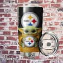 Baby Yoda Hugs Pittsburgh Steelers Tumbler Gift For Star Wars Fans Baby Yoda Hugs Pittsburgh Steelers Tumbler Gift For Star Wars Fans