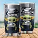 Georgia Southern Eagles Baby Yoda Tumbler Gift For NFL Fans Georgia Southern Eagles Baby Yoda Tumbler Gift For NFL Fans