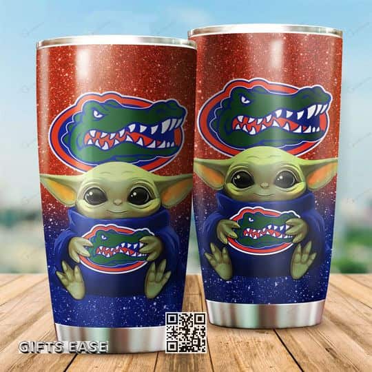 Florida Gators Baby Yoda Tumbler Gift For Best Friends Florida Gators Baby Yoda Tumbler Gift For Best Friends