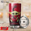 Red NCAA Cincinnati Bearcats Baby Yoda Tumbler Gift For Best Friends Custom Name Red NCAA Cincinnati Bearcats Baby Yoda Tumbler Gift For Best Friends Custom Name
