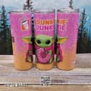 Pink Dunkie Junkie Baby Yoda Tumbler Cool Gift For Daughter Pink Dunkie Junkie Baby Yoda Tumbler Cool Gift For Daughter