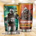 Unique The Daddylorian Baby Yoda Tumbler Gift For Son From Dad Custom Name