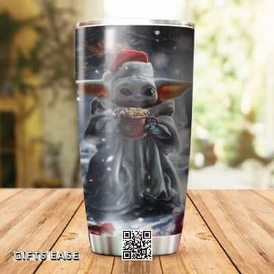Baby Yoda Tumbler Christmas Gift For Star Wars Fans 