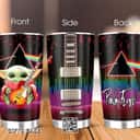 Pink Floyd Baby Yoda Tumbler Cool Star Wars Birthday Gift 