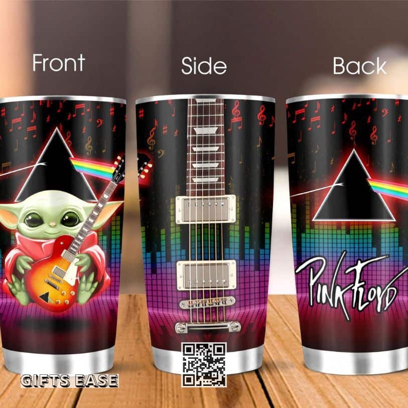 Pink Floyd Baby Yoda Tumbler Cool Star Wars Birthday Gift Pink Floyd Baby Yoda Tumbler Cool Star Wars Birthday Gift
