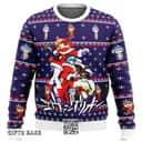 Evangelion Ugly Christmas Sweater Christmas Holiday