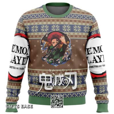 Demon Slayer Ugly Christmas Sweater Kimetsu no Yaiba
