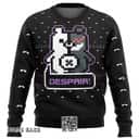 Black Danganronpa Monokuma Despair Ugly Christmas Sweater