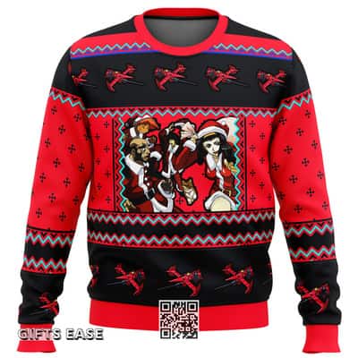 Cowboy Bebop Ugly Christmas Sweater Christmas Holiday