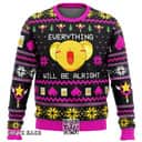 Happy Cardcaptor Sakura Ugly Christmas Sweater Everything Will Be Alright Happy Cardcaptor Sakura Ugly Christmas Sweater Everything Will Be Alright