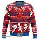 Red Akira Kaneda Ugly Christmas Sweater