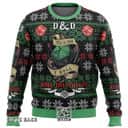 Roll Initiative Dungeons & Dragons Ugly Christmas Sweater Snowflakes Pattern Roll Initiative Dungeons & Dragons Ugly Christmas Sweater Snowflakes Pattern