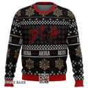 Black Akira Kanji Name Ugly Christmas Sweater Black Akira Kanji Name Ugly Christmas Sweater