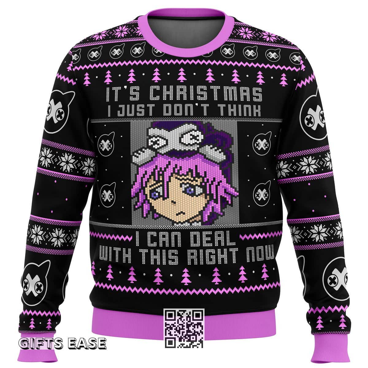 Soul Eater Crona Ugly Christmas Sweater It's Christmas I Just Don't Think Soul Eater Crona Ugly Christmas Sweater It's Christmas I Just Don't Think