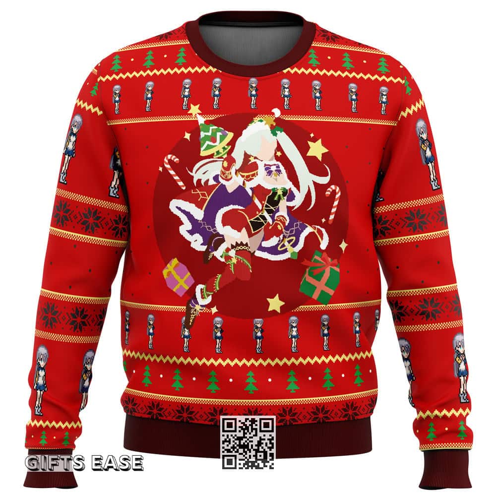 Red Seven Deadly Sins Elizabeth Ugly Christmas Sweater Red Seven Deadly Sins Elizabeth Ugly Christmas Sweater