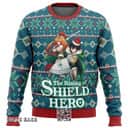 Rising Of The Shield Hero Ugly Christmas Sweater Snowflakes Pattern