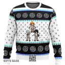Black And White Promised Neverland Ugly Christmas Sweater Black And White Promised Neverland Ugly Christmas Sweater