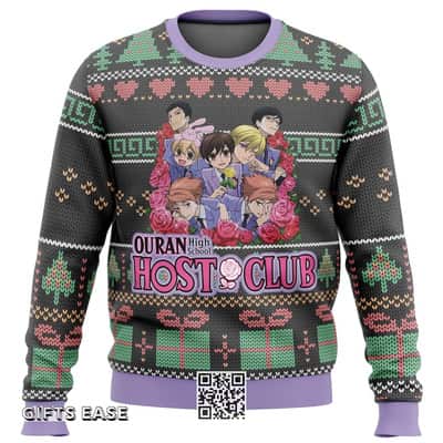 Ouran High School Host Club Ugly Christmas Sweater