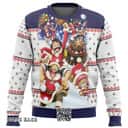 White One Piece Crew Ugly Christmas Sweater White One Piece Crew Ugly Christmas Sweater