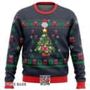 Nintendo Ugly Christmas Sweater Pine Tree