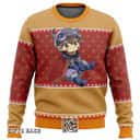 Made In Abyss Reg Ugly Christmas Sweater Snowflakes Pattern