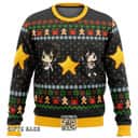 Black Your Name Kimi No Na Wa Ugly Christmas Sweater Black Your Name Kimi No Na Wa Ugly Christmas Sweater