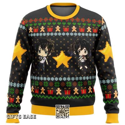 Black Your Name Kimi No Na Wa Ugly Christmas Sweater