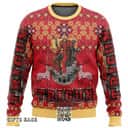 Red Trigun Ugly Christmas Sweater