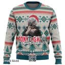 Tokyo Ghoul Ugly Christmas Sweater Pine Tree Pattern Tokyo Ghoul Ugly Christmas Sweater Pine Tree Pattern