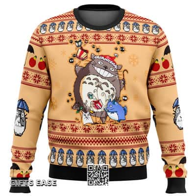 Cool My Neighbor Totoro Ugly Christmas Sweater