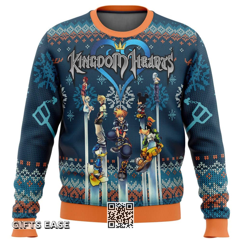 Kingdom Hearts Ugly Christmas Sweater Christmas Pattern Kingdom Hearts Ugly Christmas Sweater Christmas Pattern