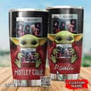 Motley Crue Baby Yoda Star Wars Tumbler Custom Name