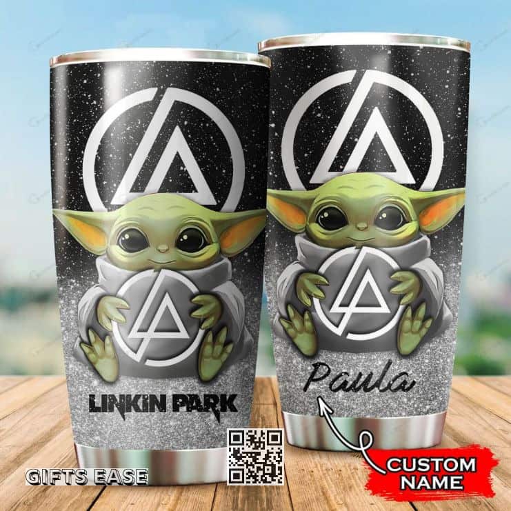 Linkin Park Baby Yoda Star Wars Tumbler Custom Name Linkin Park Baby Yoda Star Wars Tumbler Custom Name